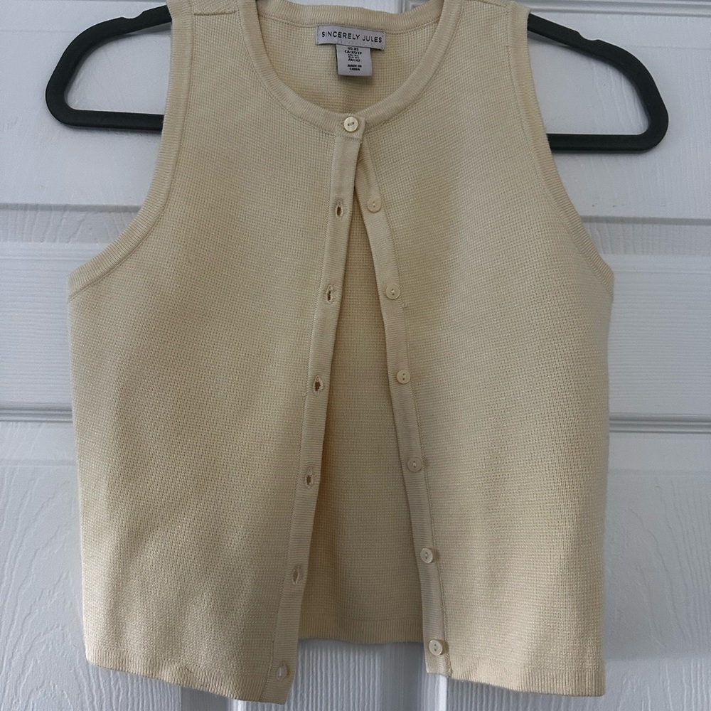 Sincerely Jules Ivory Knit Top